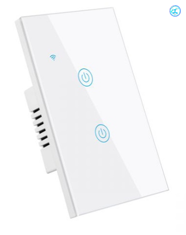 Công tắc 2 phím thông minh Wifi, cảm ứng