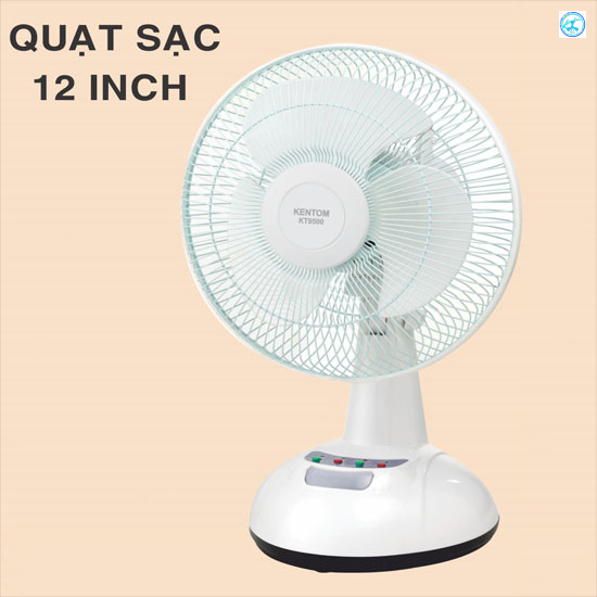 QUẠT SẠC-ĐÈN SẠC ĐA CHỨC NĂNG KT-9500